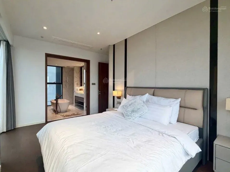 Cho thuê The Crest - Metropole 3 phòng ngủ tầng cao view sông, cầu Bason, view tòa Saigon Marina IFC - Photo 4