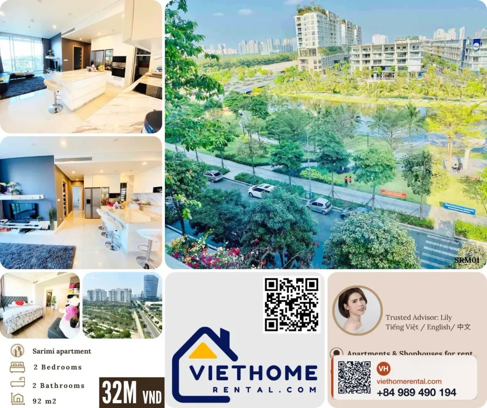 Sarimi Block A2 2-Bedroom 92m2 Full Furnish Rent 32M - Photo 1