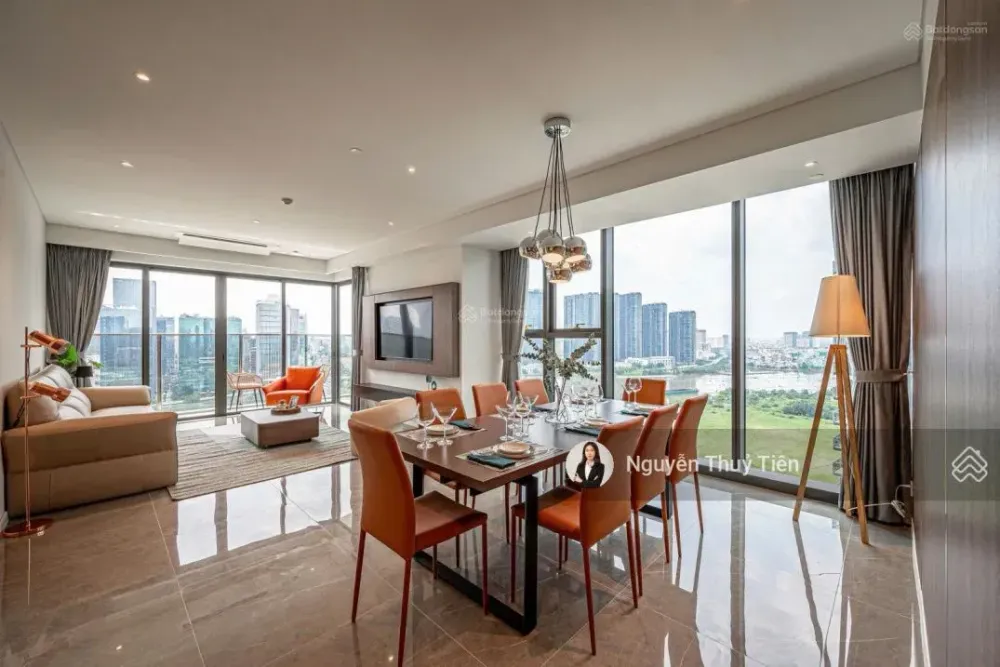 Opera cho thuê căn hộ 3PN tầng cao view trực diện sông và thành phố - đầy đủ nội thất giá tốt - Photo 1