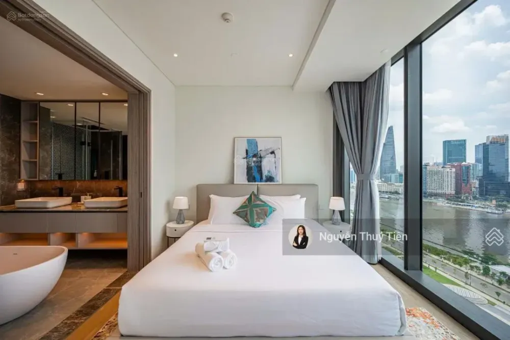 Opera cho thuê căn hộ 3PN tầng cao view trực diện sông và thành phố - đầy đủ nội thất giá tốt - Photo 9