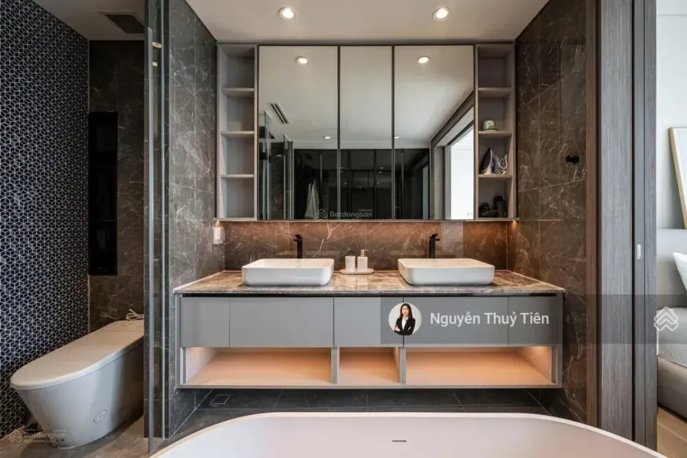 Opera cho thuê căn hộ 3PN tầng cao view trực diện sông và thành phố - đầy đủ nội thất giá tốt - Photo 11