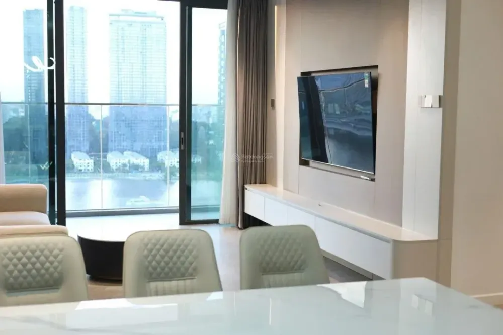 Cho thuê The Crest - Metropole 3 phòng ngủ tầng cao view sông, cầu Bason, view tòa Saigon Marina IFC - Photo 9