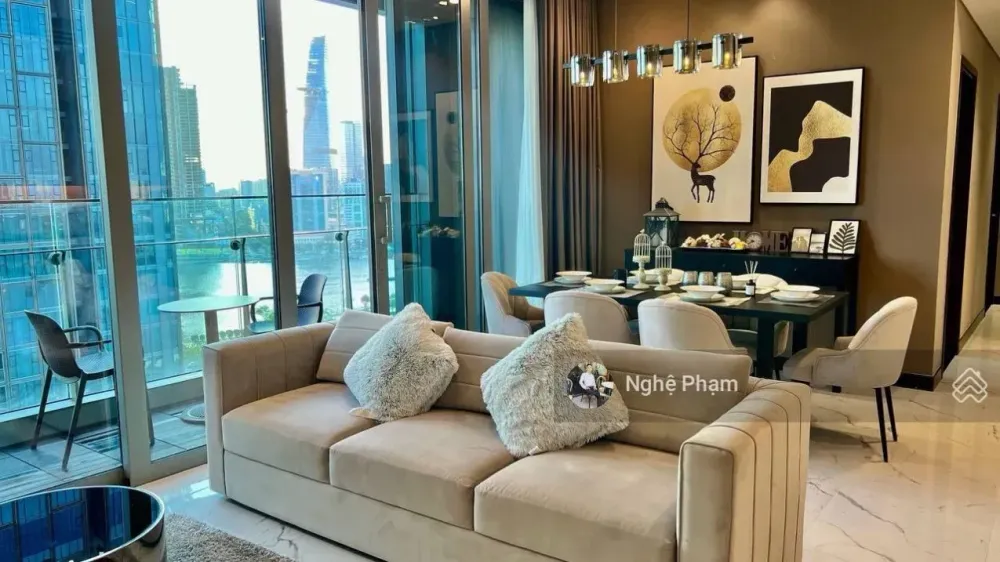 Available Now - 3BR Apartment at Empire City for Immediate Lease - Beautiful Furniture with River View - Photo 2