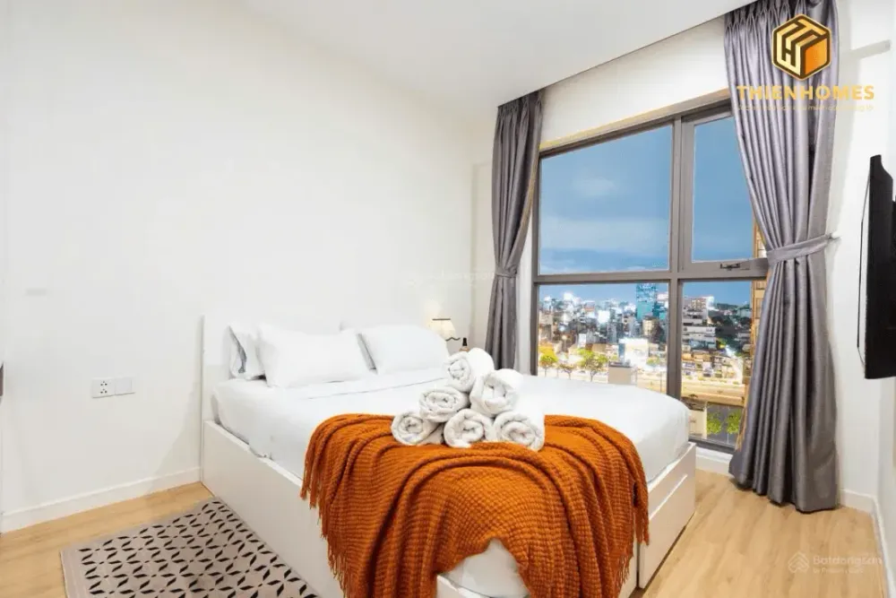 Corner 3BR 2BA Apartment for Rent at Masteri Millennium 108m² with Bitexco and Saigon River View - Photo 6