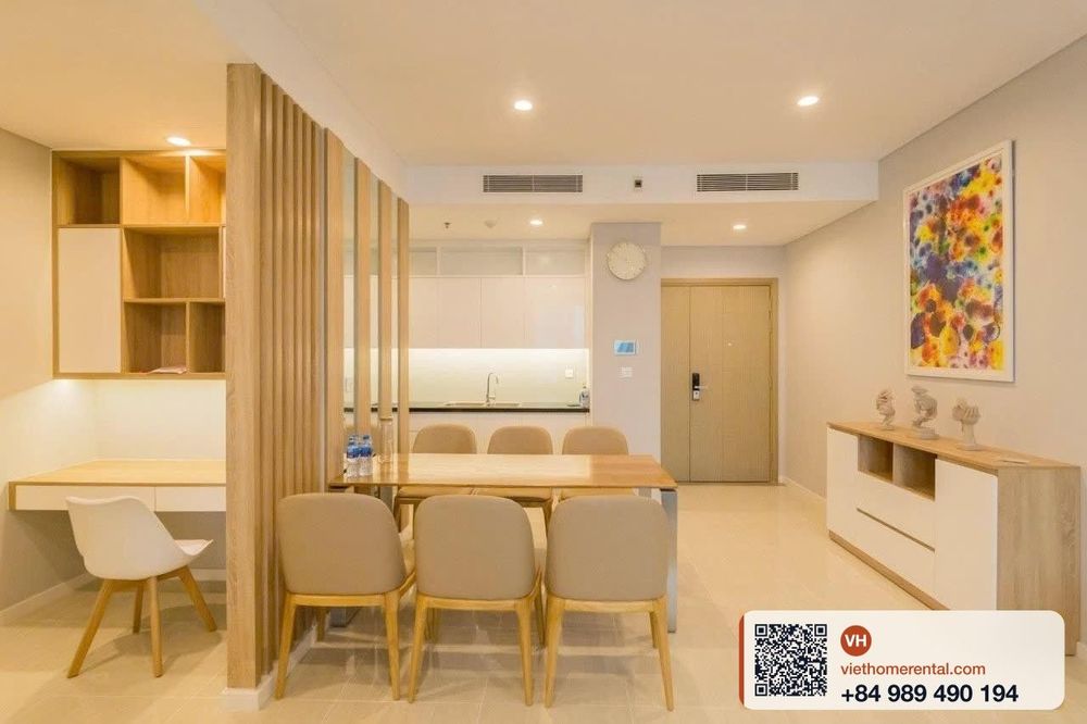 For Rent: Sala Thu Thiem 3-Bedroom Apartment 113m2 Fully Furnished - 31 Million VND/Month - Photo 2