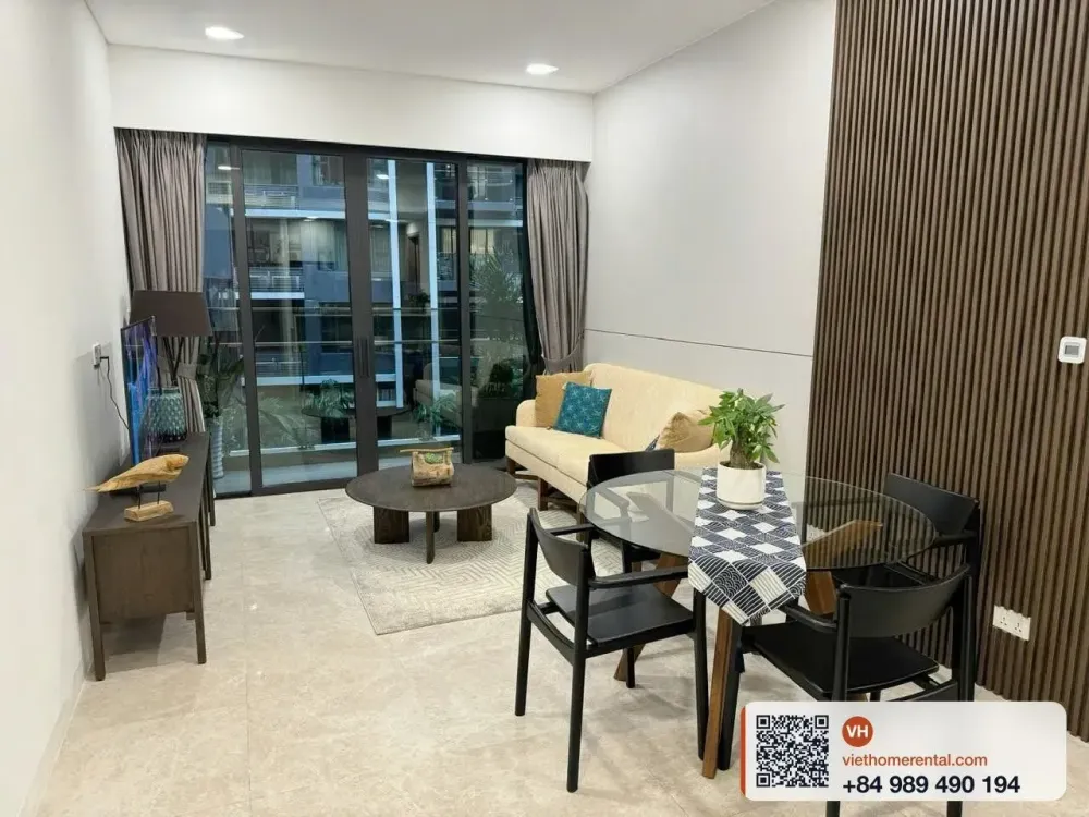 2BR 88m² The River Thu Thiem - Tranquil Courtyard View | District 2 - Photo 1