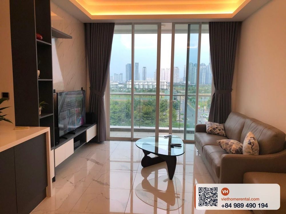 2-Bedroom Luxury Apartment for Rent in Sarina, Thu Thiem, District 2 - Fully Furnished 30M/Month - Photo 1