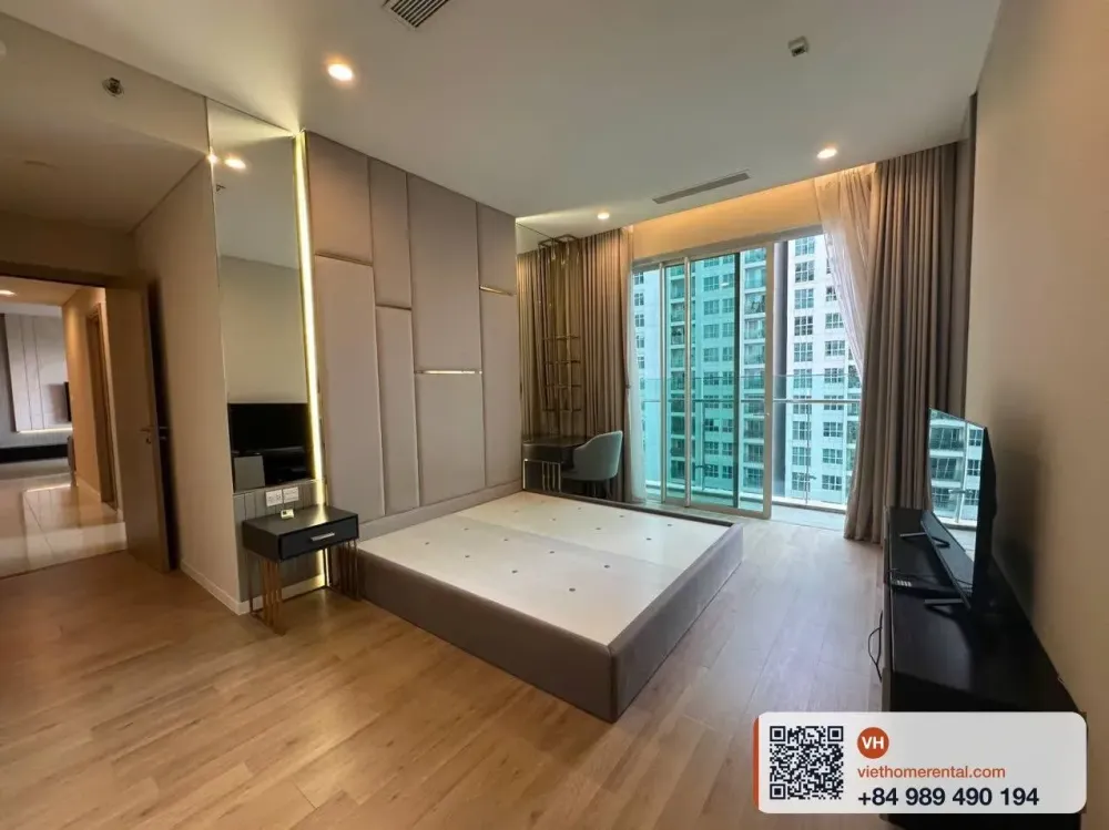 Block D 3-Bedroom Fully Furnished Apartment For Rent at Sadora Thu Thiem - Photo 1