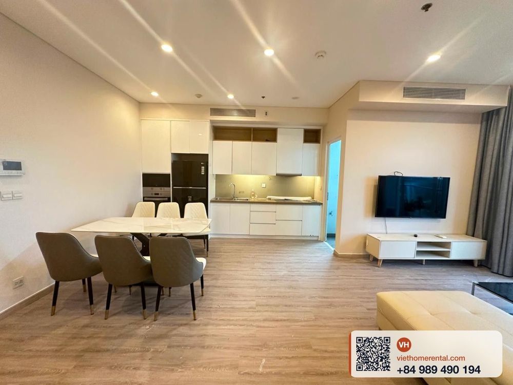 For Rent: Sarimi Thủ Thiêm Apartment A2-410 - 2 Bedrooms, 88m² Fully Furnished 28 Million VND/Month - Photo 6