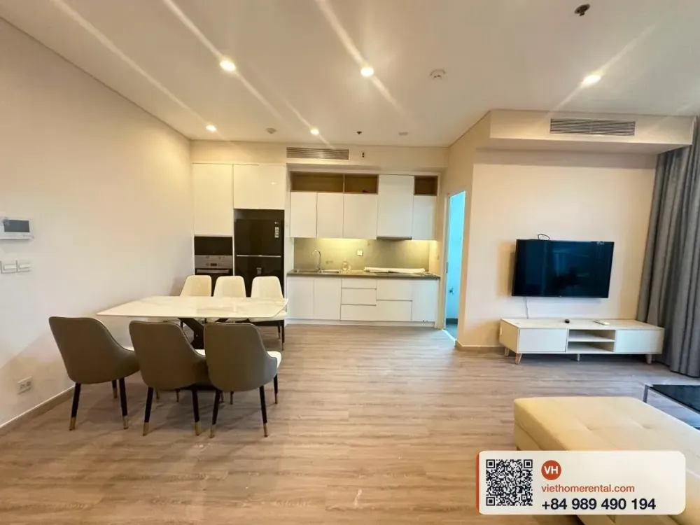 For Rent: Sarimi Thủ Thiêm Apartment Block A2 - 2 Bedrooms, 88m² Fully Furnished 28 Million VND/Month - Photo 6