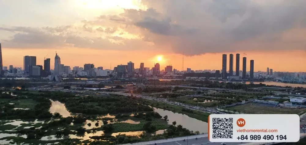 2-Bedroom Apartment for Rent at Sadora Thu Thiem - Block B 120m2 - Beautiful Q1 View - 33M/Month - Photo 8