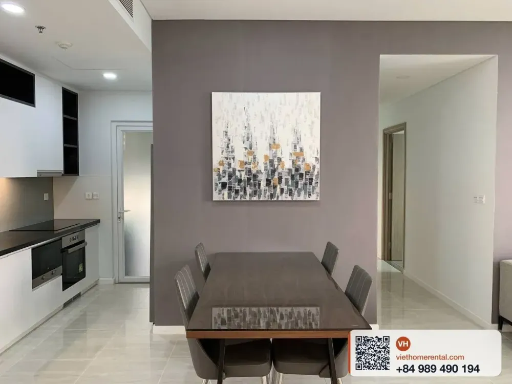 2-Bedroom Apartment for Rent at Sadora Thu Thiem - Block B 120m2 - Beautiful Q1 View - 33M/Month - Photo 14