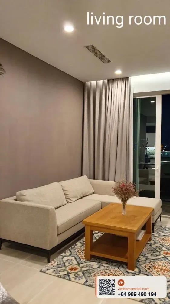 2-Bedroom Apartment for Rent at Sadora Thu Thiem - Block B 120m2 - Beautiful Q1 View - 33M/Month - Photo 15