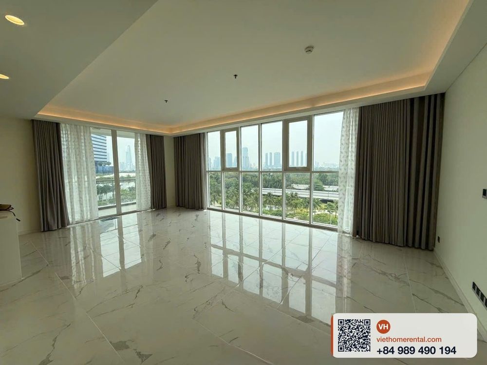 For Rent: Sarina 3-Bedroom Apartment 150m2 in Thủ Thiêm, District 2 - Unfurnished - Photo 7