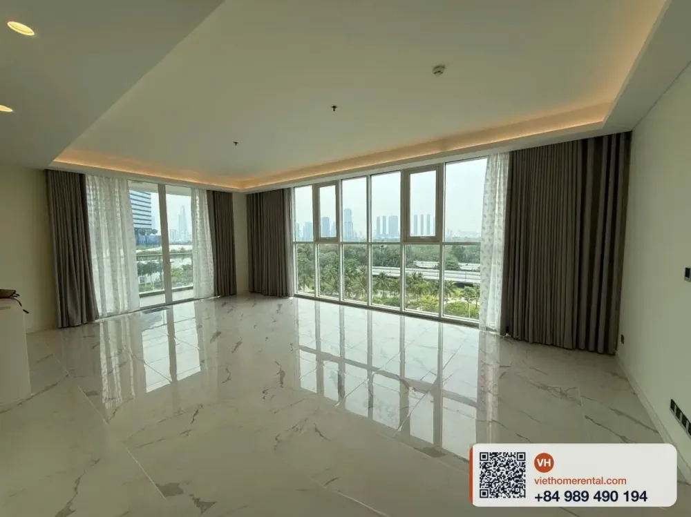 For Rent: Sarina 3-Bedroom Apartment 150m2 in Thủ Thiêm, District 2 - Unfurnished - Photo 7