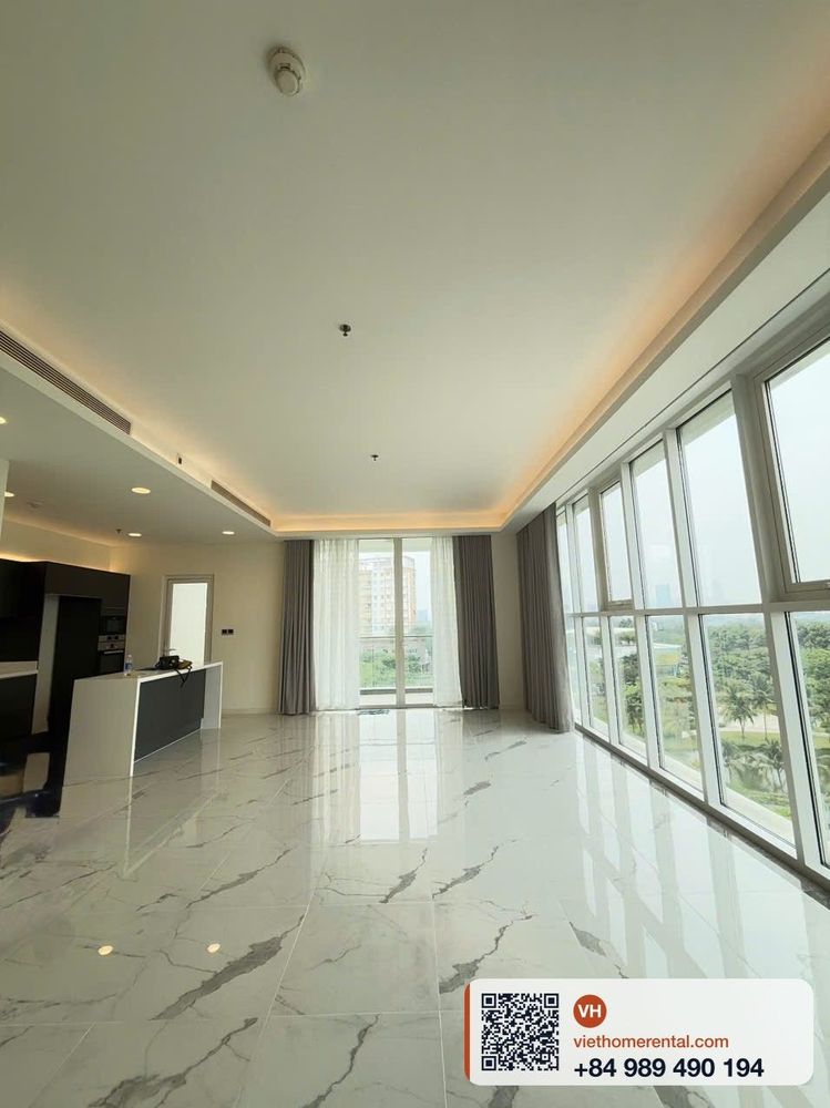 For Rent: Sarina 3-Bedroom Apartment 150m2 in Thủ Thiêm, District 2 - Unfurnished - Photo 13