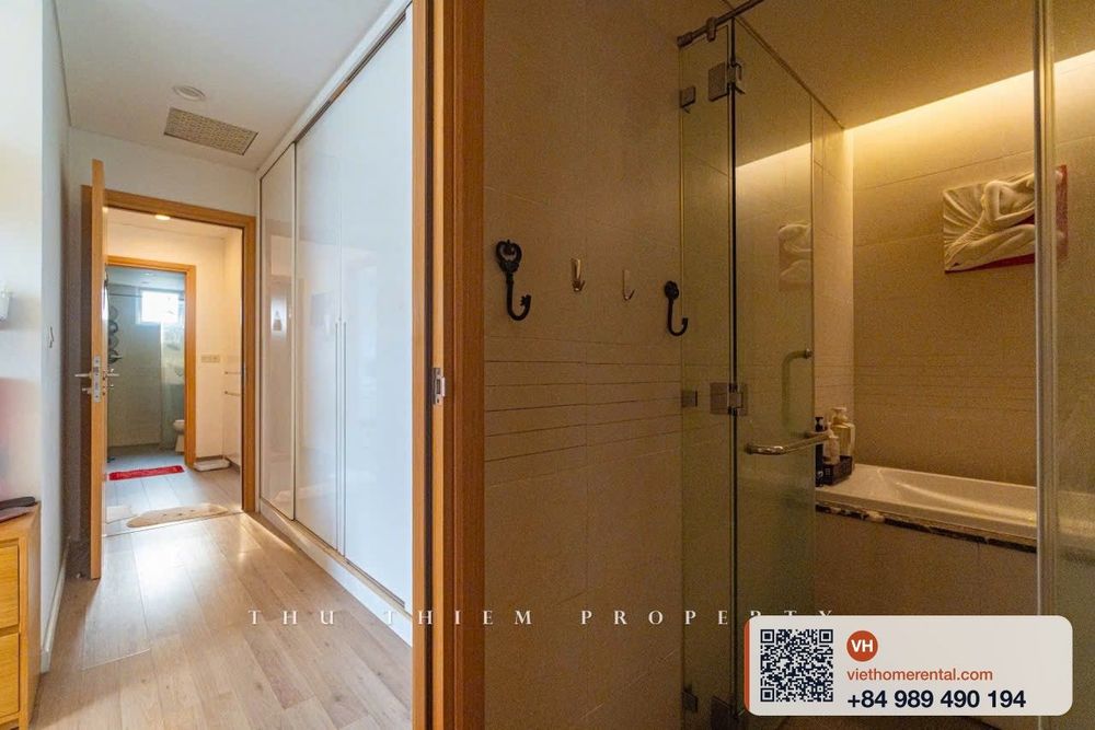Cho thuê căn hộ Sarimi 2 phòng ngủ + 1 phòng full nội thất 45 triệu đồng tại Thủ Thiêm, Quận 2 - Photo 5
