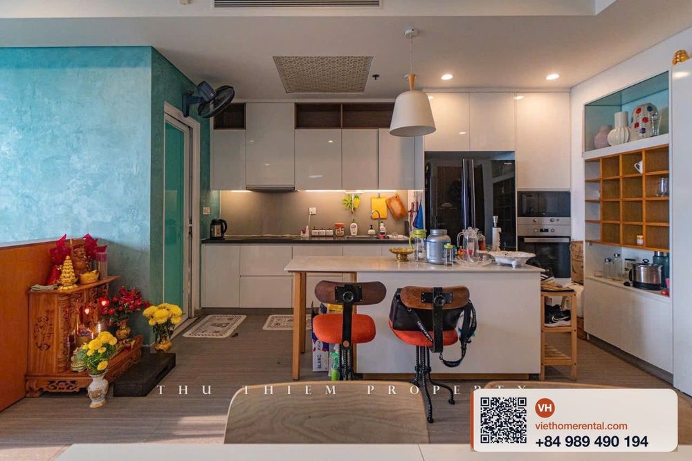 Cho thuê căn hộ Sarimi 2 phòng ngủ + 1 phòng full nội thất 45 triệu đồng tại Thủ Thiêm, Quận 2 - Photo 6