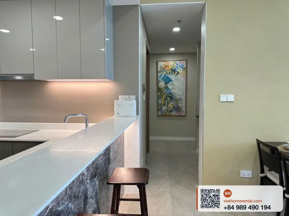 4-Bedroom 186m2 Apartment with River View for Rent in Thu Thiem, District 2 - Photo 6