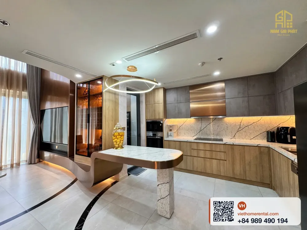 Luxury Apartment for Rent at Metropole Crest, Thu Thiem District 2 - Photo 1