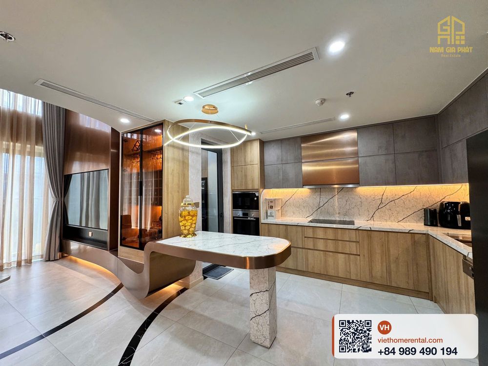 Luxury Apartment for Rent at Metropole Crescent, Thu Thiem District 2 - Photo 1