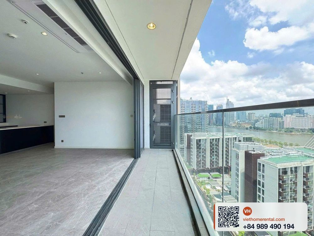 3-Bedroom Apartment for Rent at Crest Metropole, 152m² River View, $4200 - Photo 2