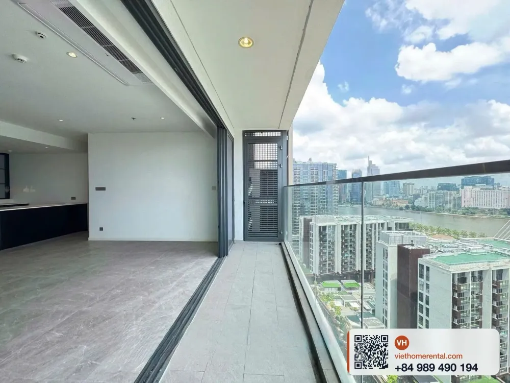 3-Bedroom Apartment for Rent at Crest Metropole, 152m² River View, $4200 - Photo 2
