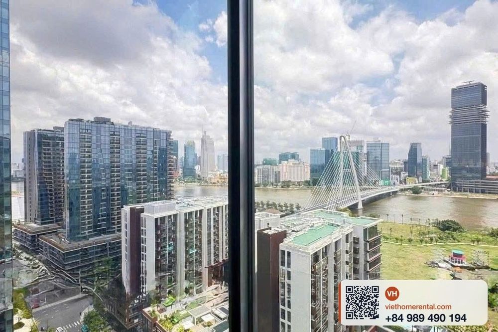 3-Bedroom Apartment for Rent at Crest Metropole, 152m² River View, $4200 - Photo 4