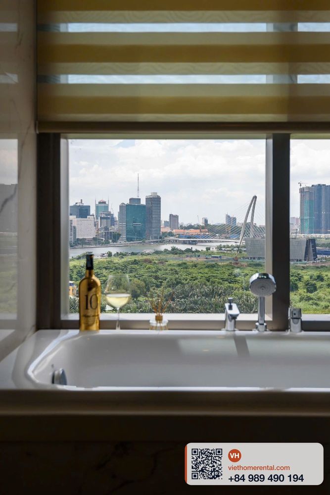 Cho thuê căn hộ 3PN Empire City Thủ Thiêm 127m² 60tr/tháng view sông - Photo 8