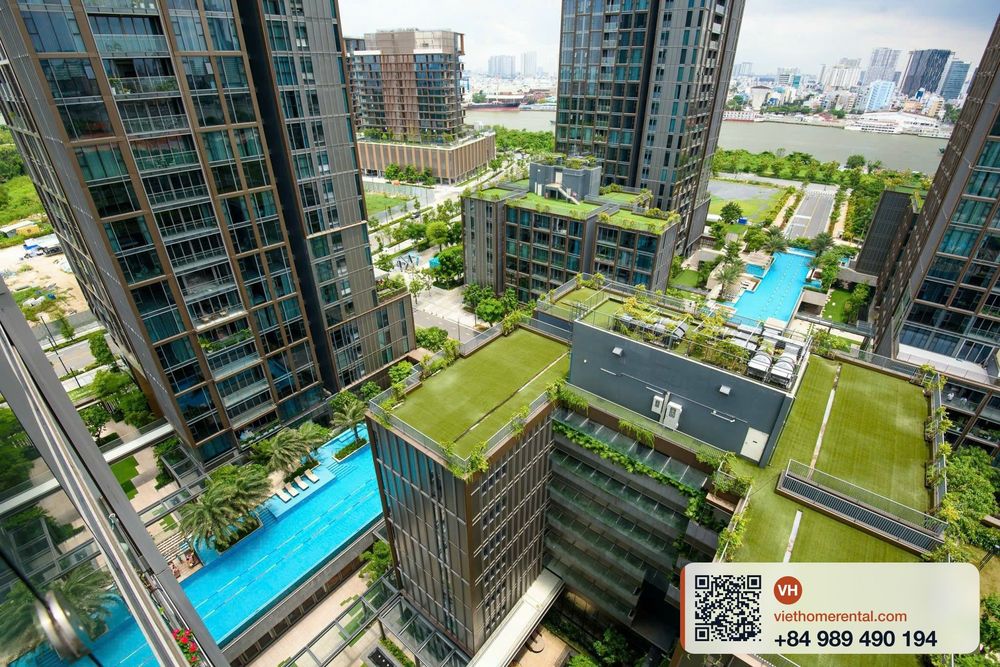 Cho thuê căn hộ 3PN Empire City Thủ Thiêm 127m² 60tr/tháng view sông - Photo 9