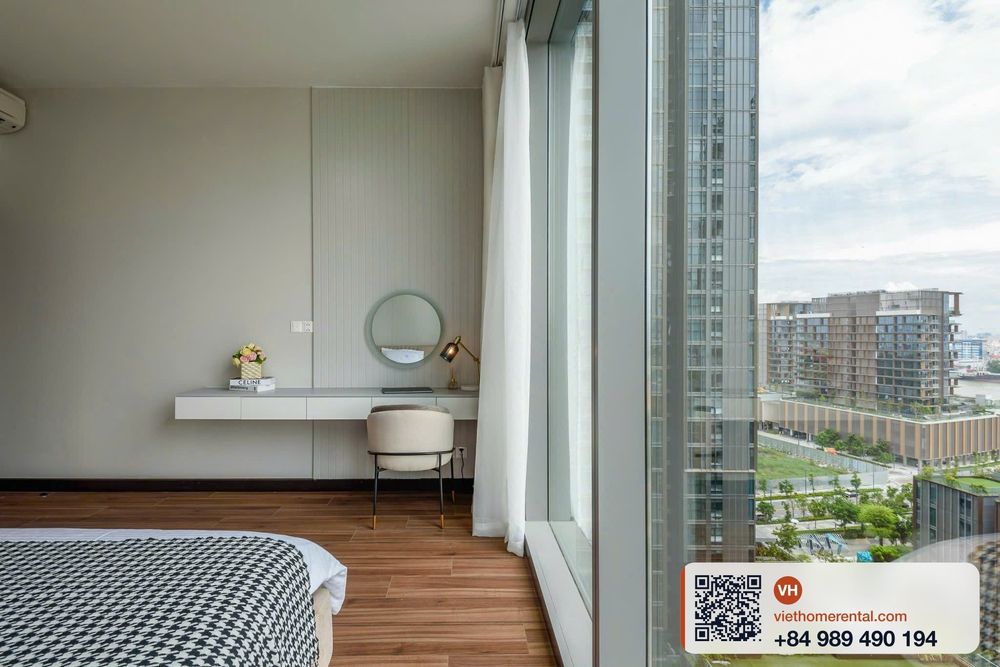 Cho thuê căn hộ 3PN Empire City Thủ Thiêm 127m² 60tr/tháng view sông - Photo 16