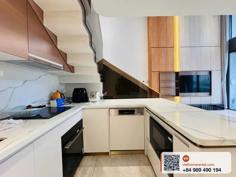 Rent Garden Loft 3 Bedrooms The Opera Metropole Thu Thiem 230sqm - Photo 12
