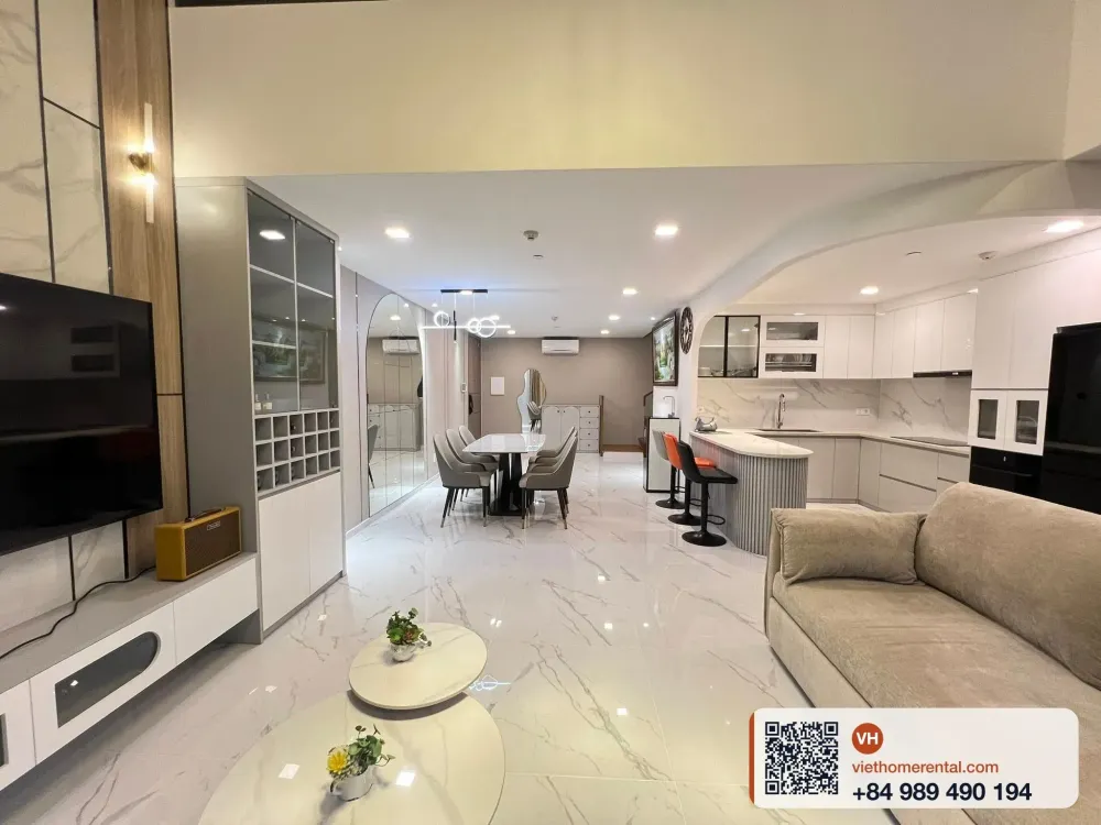 Rent Loft Floor 5 Metropole Opera 2BR 100m2 Thu Thiem - Photo 5