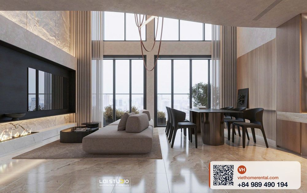 Luxury Loft Penthouse 3BR 3BA Metropole The Crest 160m² $7000 - Photo 11