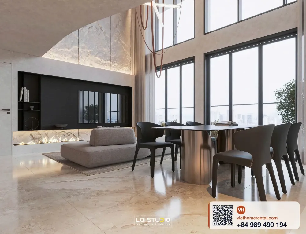 Luxury Loft Penthouse 3BR 3BA Metropole The Crest 160m² $7000 - Photo 14
