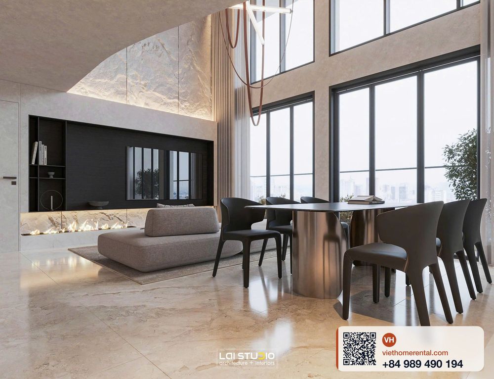 Luxury Loft Penthouse 3BR 3BA Metropole The Crest 160m² $7000 - Photo 14