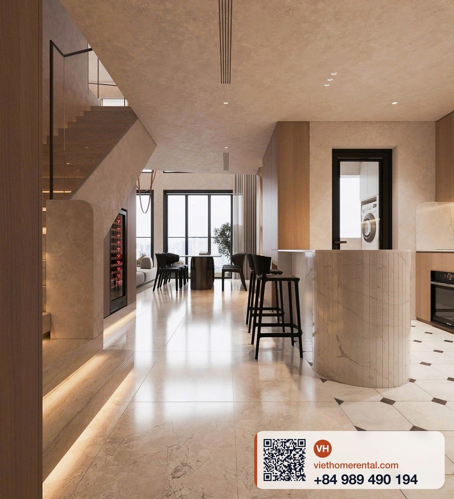 Luxury Loft Penthouse 3BR 3BA Metropole The Crest 160m² $7000 - Photo 16