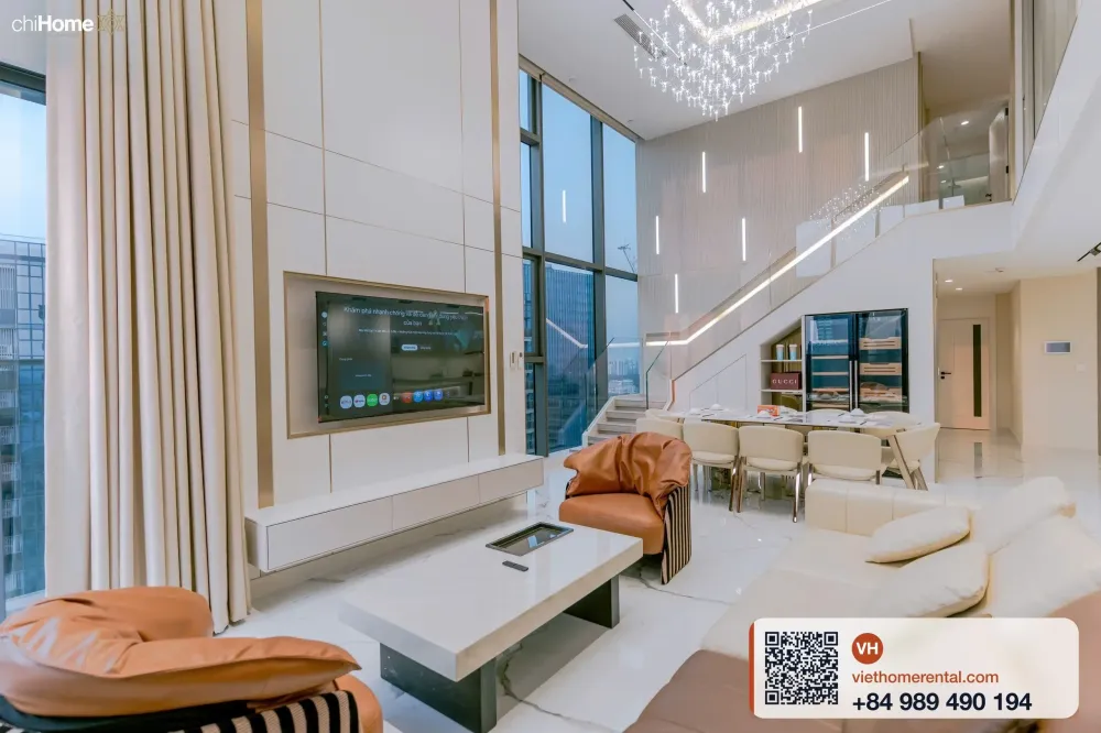 Rent Luxury Loft at The Opera Metropole Floor 23, 4BR 220m² - Photo 2
