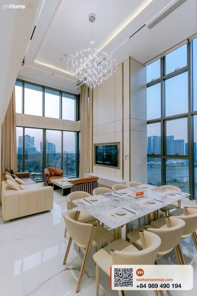 Rent Luxury Loft at The Opera Metropole Floor 23, 4BR 220m² - Photo 3