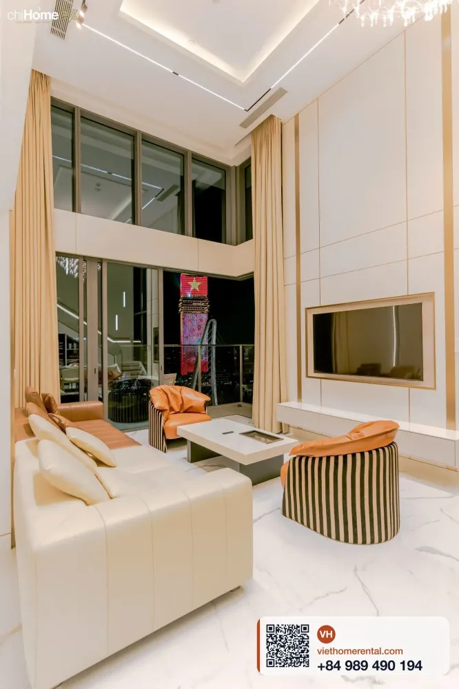 Rent Luxury Loft at The Opera Metropole Floor 23, 4BR 220m² - Photo 5