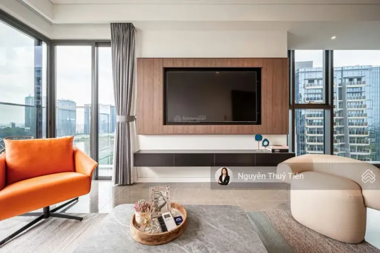 Opera cho thuê căn hộ 3PN tầng cao view trực diện sông và thành phố - đầy đủ nội thất giá tốt - Photo 4