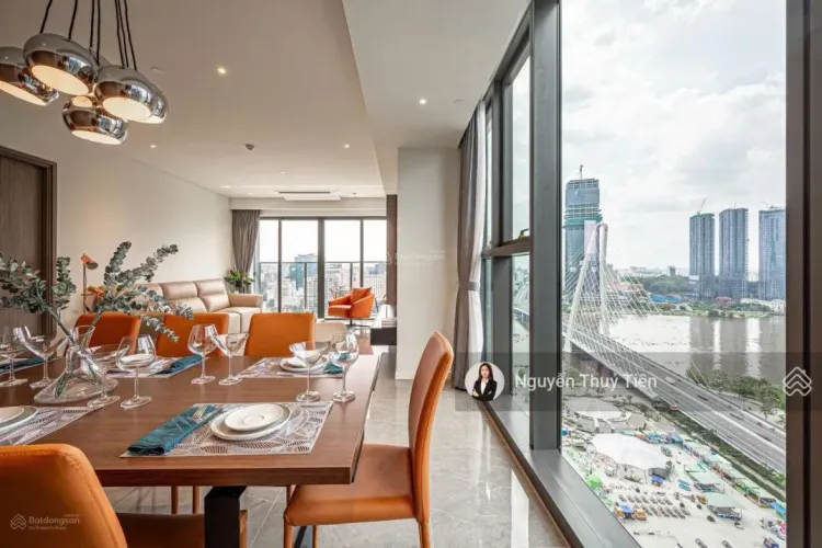 Opera cho thuê căn hộ 3PN tầng cao view trực diện sông và thành phố - đầy đủ nội thất giá tốt - Photo 5