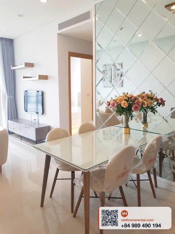 For Rent: Modern 2 Bedroom Apartment 92m2 at SARIMI Sala, Thu Thiem District 2 - $1200/month - Photo 2