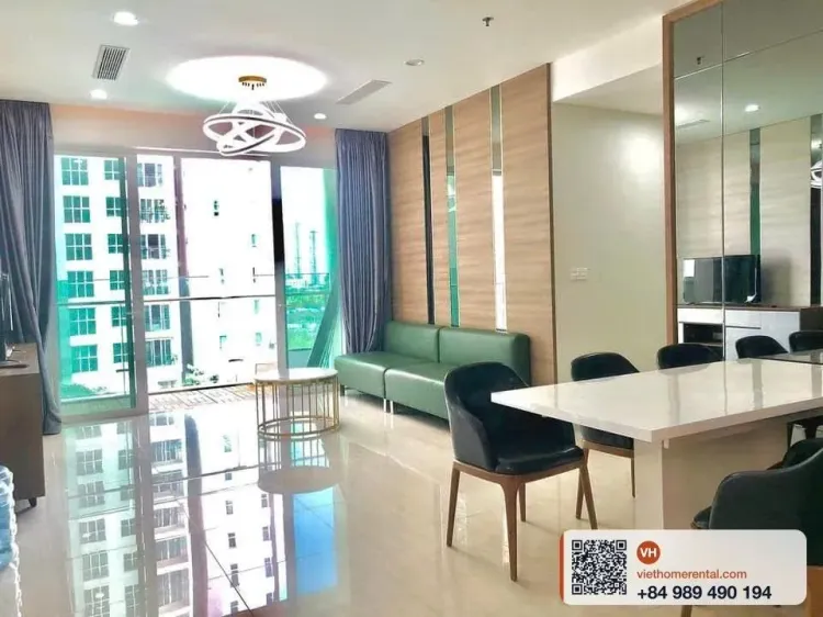 Sadora 3-Bedroom Apartment 113m² Fully Furnished for Rent 30M VND - Thu Thiem, District 2 - Photo 3