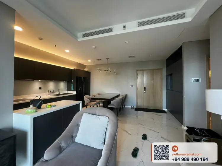 For Rent 2-Bedroom Apartment 97m² Fully Furnished at Sarina, Thủ Thiêm, District 2 - 33 Million VND/Month - Photo 3