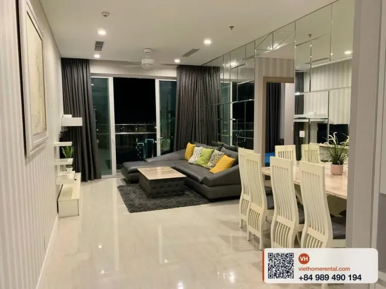 Sadora Block A Fully Furnished Apartment for Rent at 28 Million/Month in Thu Thiem District 2 - Photo 3