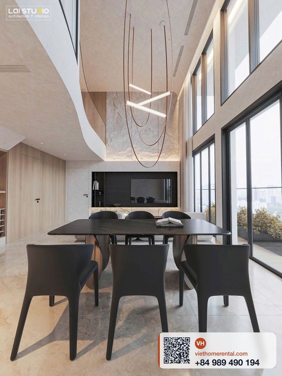 Luxury Loft Penthouse 3BR 3BA Metropole The Crest 160m² $7000 - Photo 5
