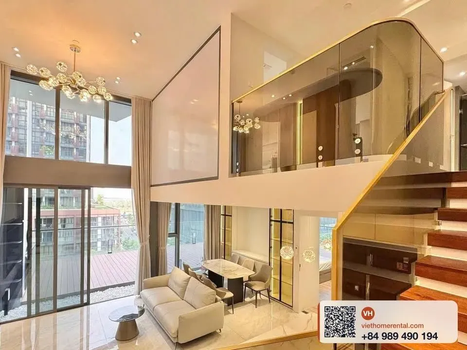 Rent Garden Loft 3 Bedrooms The Opera Metropole Thu Thiem 230sqm - Photo 11